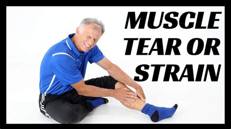 test for muscle tear|muscle tears away from bone.